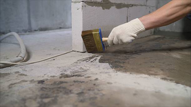 SJ Waterproofing Pros Waterproofing coverage map for Eau Claire, MI and surrounding area